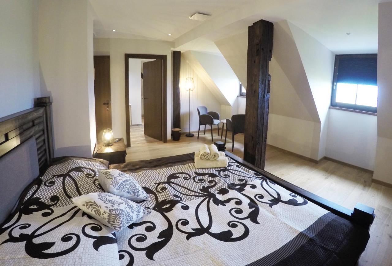 Au Nid De Cigogne Apartamento Zellenberg Exterior foto