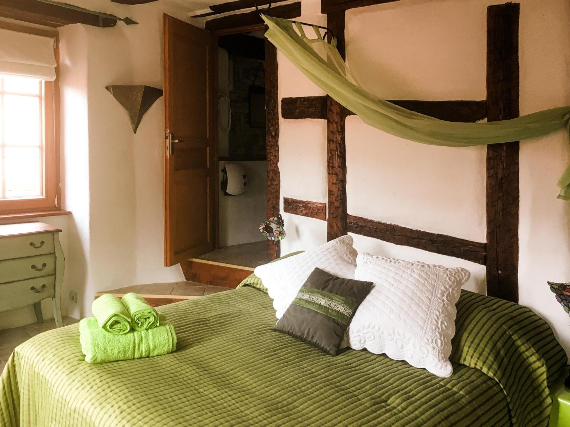 Au Nid De Cigogne Apartamento Zellenberg Exterior foto